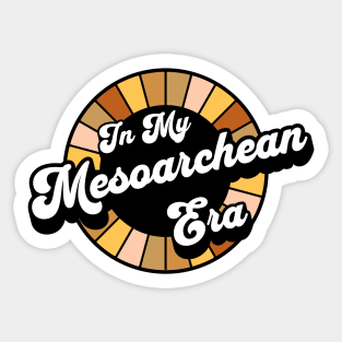 Earth Science - Mesoarchean Era - Geology Sticker